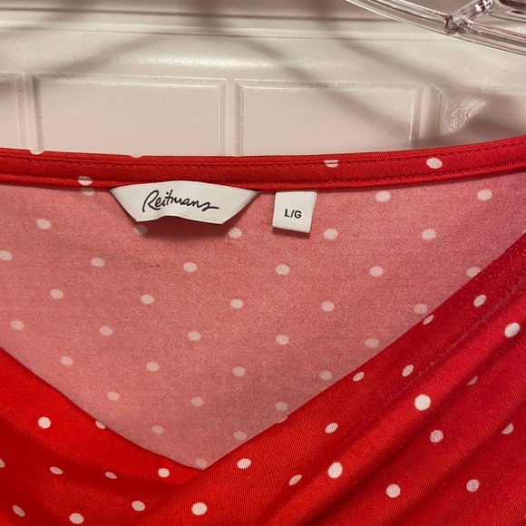 Dressy orange tank top - Picture 3 of 3